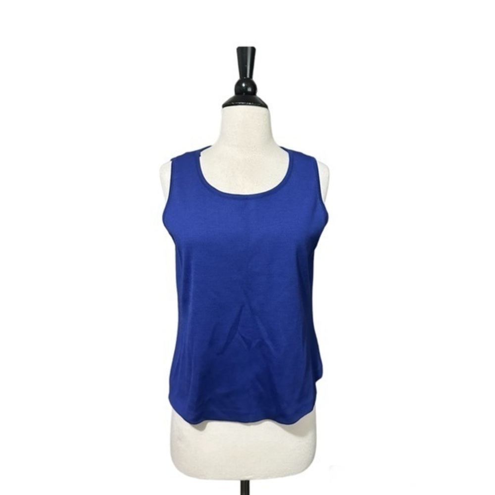 St.John Knit Crewneck Tank Medium